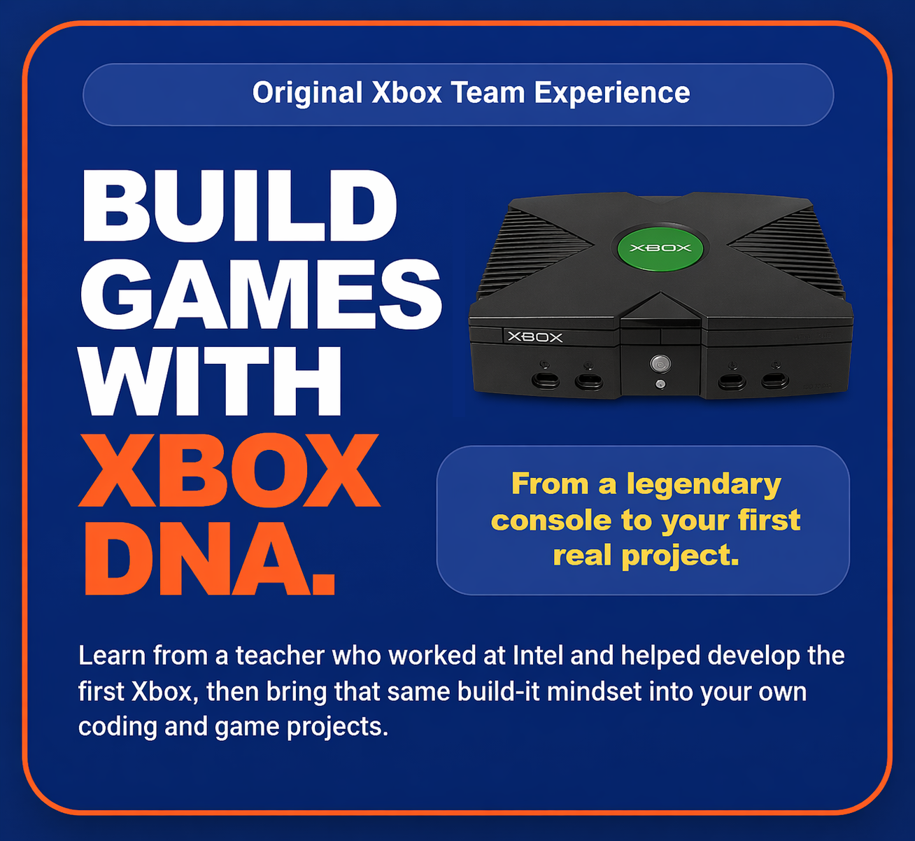 Original Xbox team experience